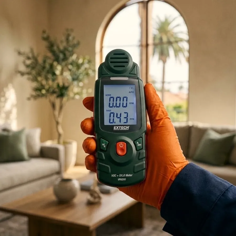 Indoor air quality testing equipment