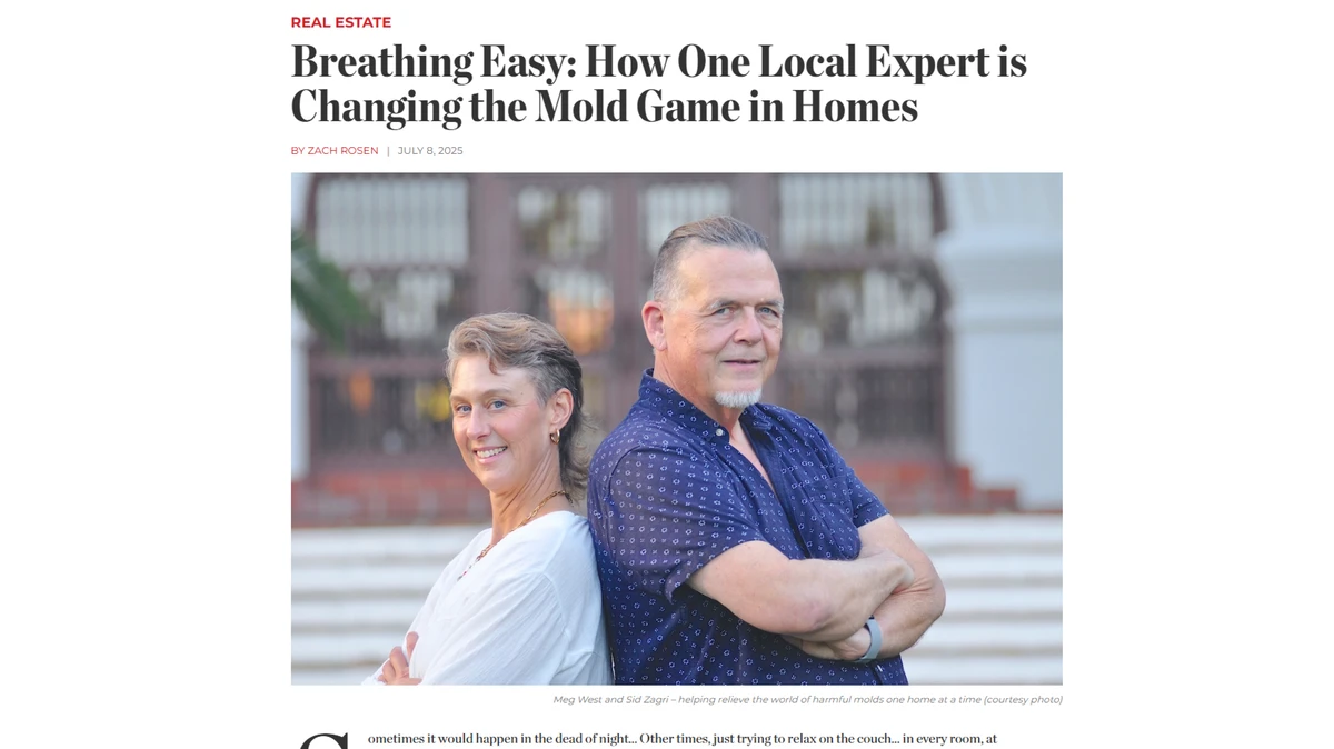 Why Montecito Journal Highlighted Our Mold Testing Expertise